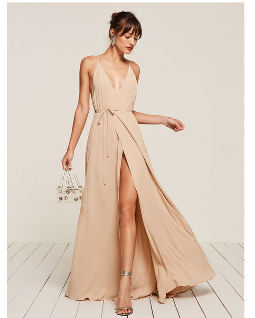 Beige Bridesmaid Dresses